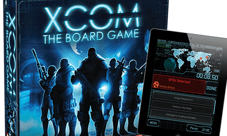 The XCom board game – and companion app.