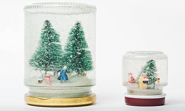 Image result for homemade snow globe