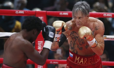 Mickey Rourke Early Boxing Mickey Rourke wins on return to boxing ring at age of 62 | Mickey ...