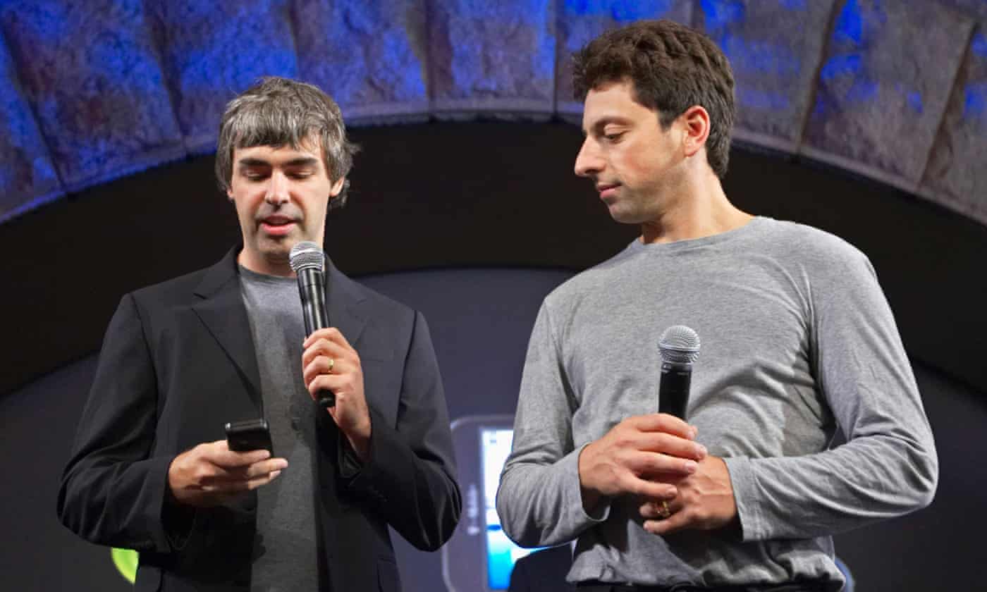 Larry Page and Sergey Brin