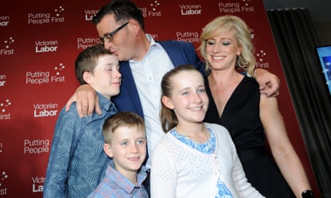 Daniel Andrews and family