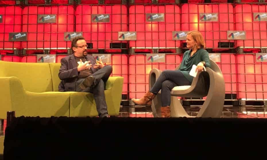 Evernote's Phil Libin at the Web Summit conference.