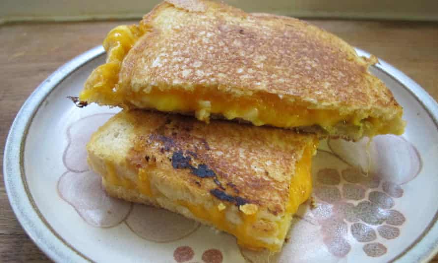 William Leigh's grilled cheese sandwich