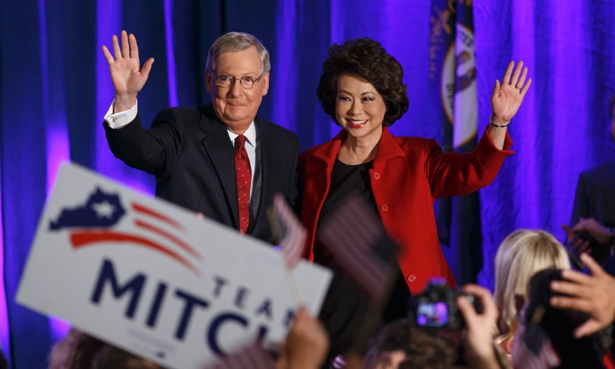 Mitch Mcconnell Fends Off Democratic Challenge To Secure Sixth Term In Senate Us News The Guardian