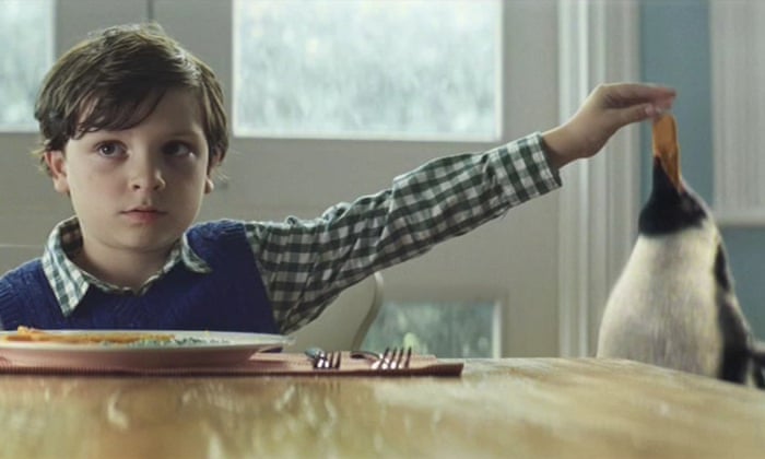 John Lewis Unveils Christmas Ad Starring Monty The Penguin Business The Guardian