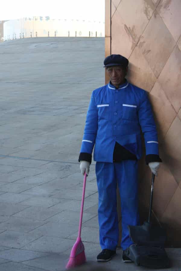 Wang Yuanxiang was moved off his land and into Kangbashi in 2012