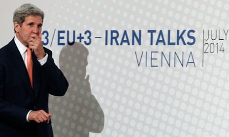John Kerry, the US secretary of state, in Vienna in July for talks between the EU3+3 and Iran