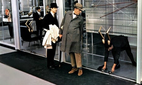 Jacques Tati, centre, in Play Time.