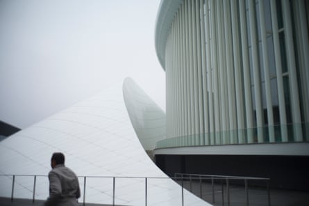 Office buildings in Luxembourg's financial district