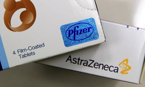 AstraZeneca fought off a £70bn bid from Pfizer earlier this year.