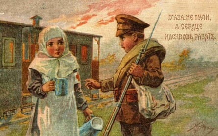 A Russian propaganda poster.