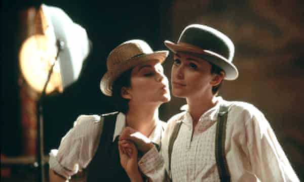 Rachael Stirling, left, as 'the very selfish' Nancy in the BBC adaptation of Sarah Waters's Tipping the Velvet.