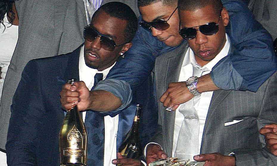 Jay Z with Diddy and Nelly
