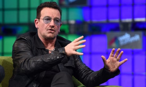 Bono at Web Summit: 'The music business has historically involved itself in quite considerable deceit'.
