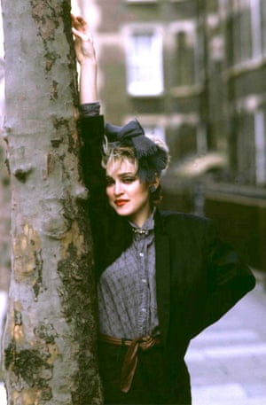 Madonna's first photo session in 1983