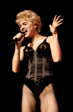 Who's That Girl tour 1987  Picture from; Madonna: Ambition. Music. Style, by Caroline Sullivan, Carlton, 2014