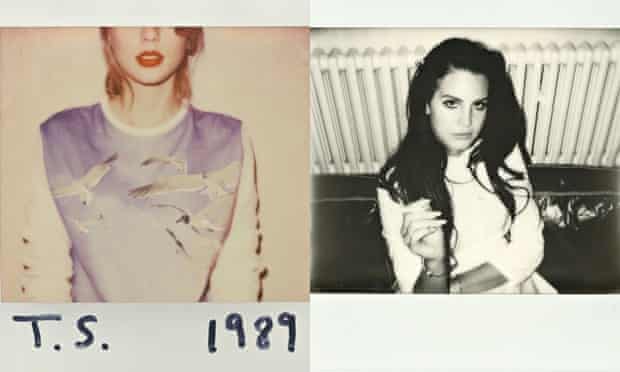Polaroid photos Taylor Swift album Lana Del Rey