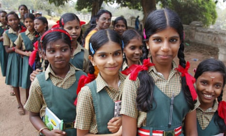 School girls in Kerala