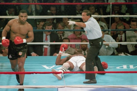 Great rounds of boxing history: Mike Tyson v Michael Spinks, round one | Boxing | The Guardian