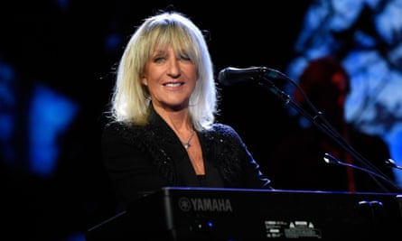Christine McVie performs at Madison Square Garden with Fleetwood Mac.