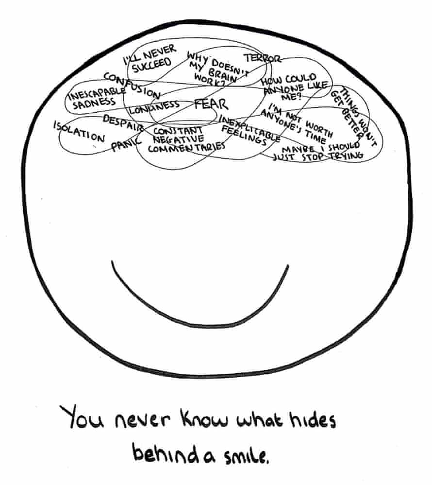 Drawing Through Depression The Doodle Chronicles Christmas Charity Appeal 14 The Guardian Drawing Through Depression The Doodle Chronicles Christmas Charity Appeal 14 The Guardian