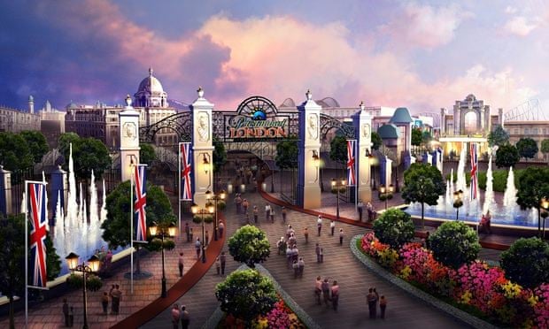 An artist's impression of the London Paramount Entertainment Resort