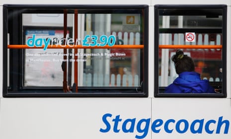 Stagecoach boss Martin Griffiths has attacked free bus fares for pensioners.