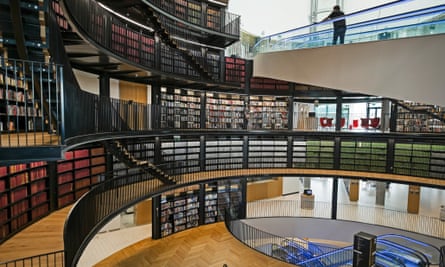 Birmingham's new library was opened last year by Malala Yousafzai, who said a city without a library was a 'graveyard'.