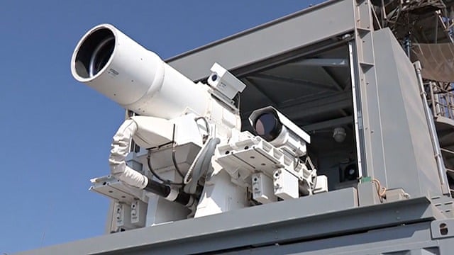 picture Photon Cannon Real Life us navy demonstrates ship based laser weapon video