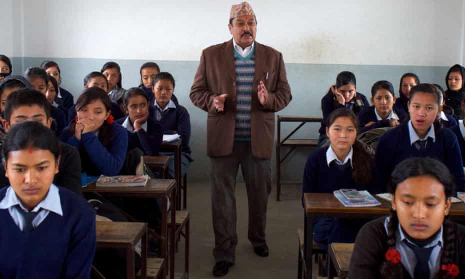 Prem Kumar Khadka, 58, is one of the finalists of Integrity Idol; a competition to find the most honest civil servant in Nepal. He has been a teacher at Araniko Secondary School on the outskirts of Kathmandu for almost 36 years, and the principal for the past 12 years.