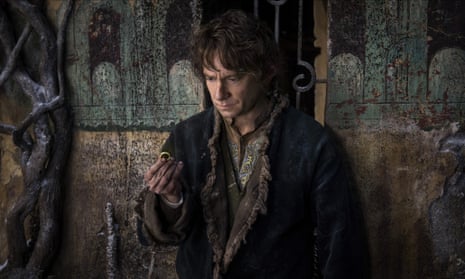 'Can I pawn this now?' ... Martin Freeman in The Hobbit: The Battle of the Five Armies