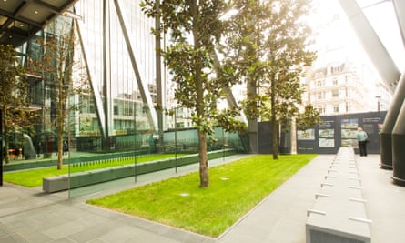 The 'public space' beneath the Cheesegrater is managed by Broadgate Estates, the company that evicted protesters from Paternoster Square.