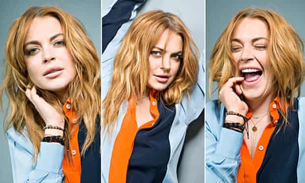 Lindsay Lohan photographed in London by Pal Hansen. ONE TIME USE ONLY