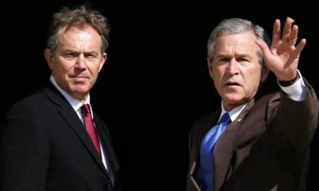 Tony Blair with George W Bush. A judicial inquiry should establish the extent of British involvement in torture.