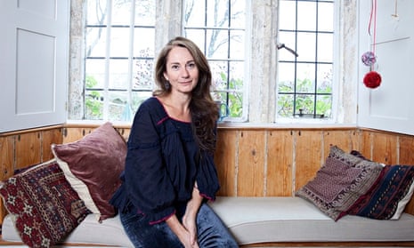 Rachel Joyce photographed at home in Gloucester by Karen Robinson for the Observer.