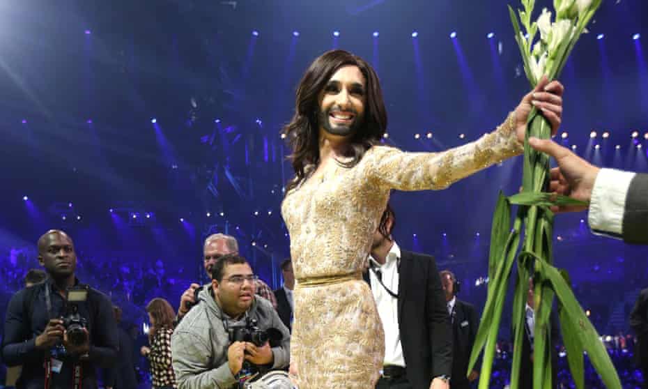 Austrian Eurovision winner Conchita Wurst was the seventh most popular search on Google in 2014.