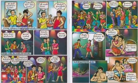 A comic book on safe sex aims to reach Laos’ young people.
