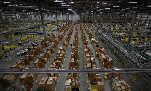 Amazon warehouse in Hemel Hempstead