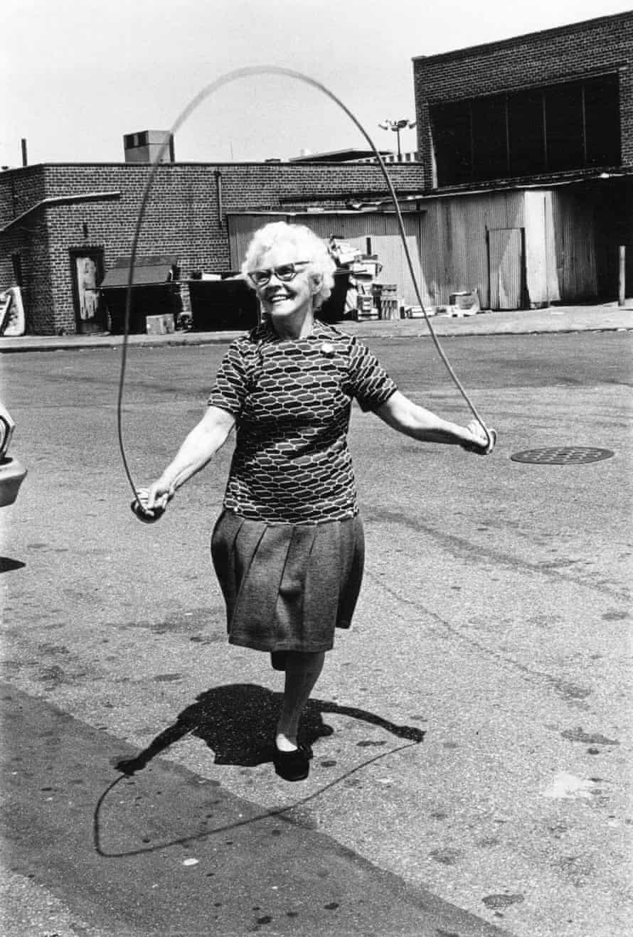Isabel Croft jumping rope, Brooklyn