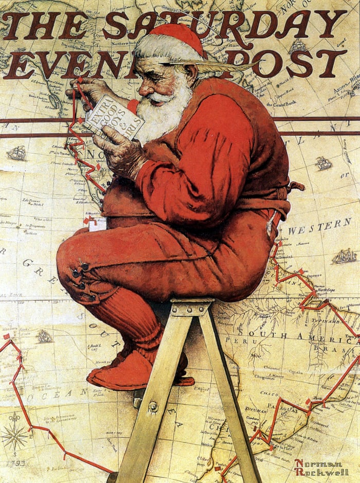 Here comes Santa Claus a visual history of Saint Nick in