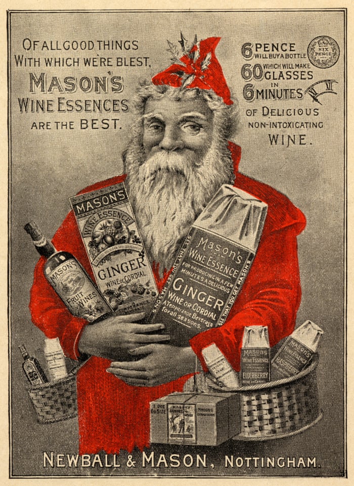 The first santa top claus
