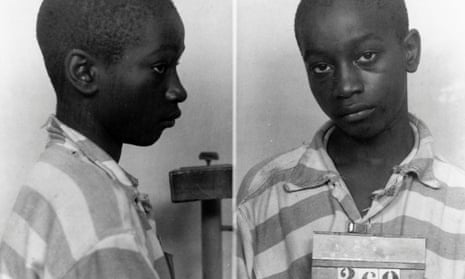 George Stinney appears in an undated police booking photo provided by the South Carolina department of archives and history.