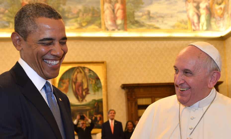 Barack Obama Pope Francis