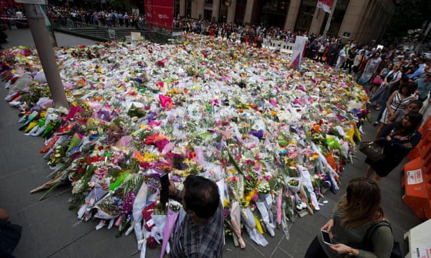 Sydney siege tributes