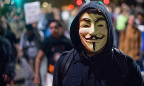 guy fawkes mask protest