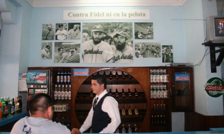 Both baseball and Fidel Castro are omnipresent across Cuba.