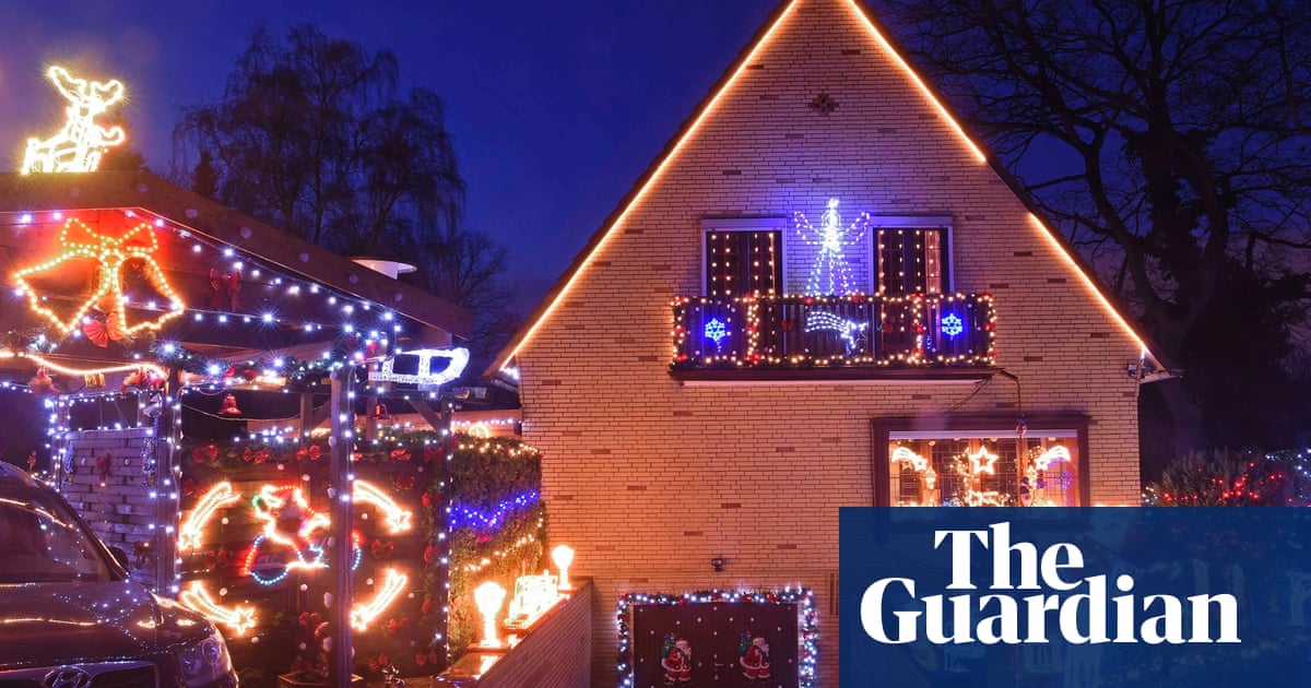 Christmas Lights Around The World In Pictures News The Guardian Christmas Lights House Bromsgrove 2021