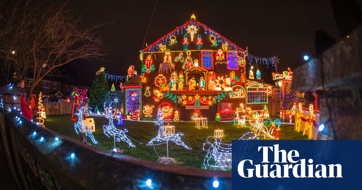 Christmas artworks Christmas lights around the world – in pictures | News | The Guardian
