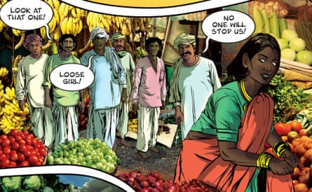 Tamil Village Rep Sex Videos - Indian comic creates female superhero to tackle rape | Comics and graphic  novels | The Guardian