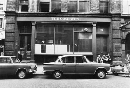 GNM Archive: The former Observer office at 22 Tudor Street.